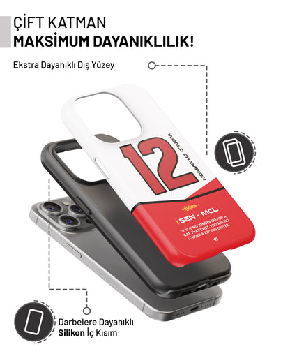 "Ayrton Senna Legend F1 2025" PROTECT Telefon Kılıfı