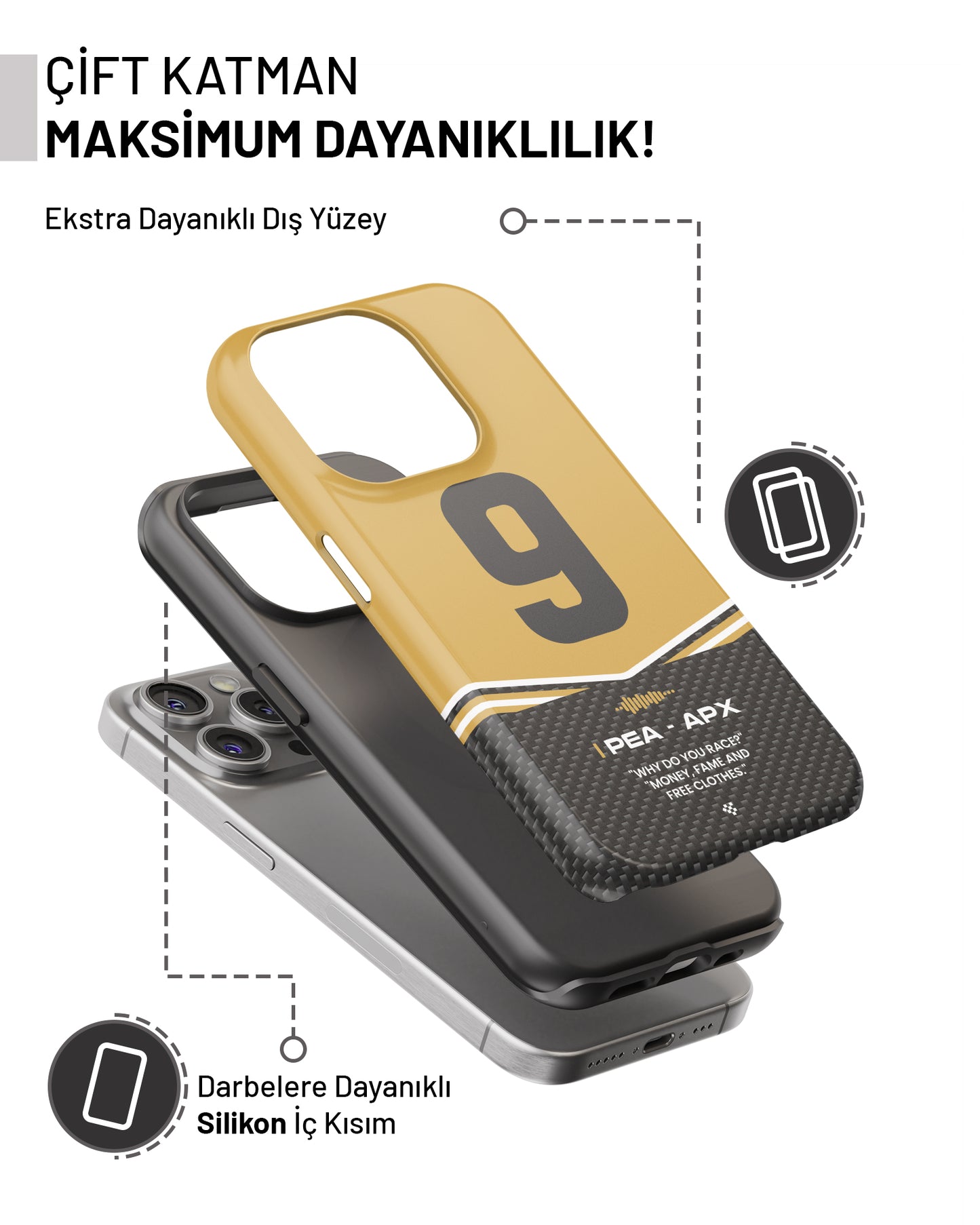 "Joshua Pearce F1 2025" PROTECT Telefon Kılıfı