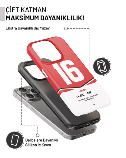"Charles Leclerc v2 F1 2025" PROTECT Telefon Kılıfı