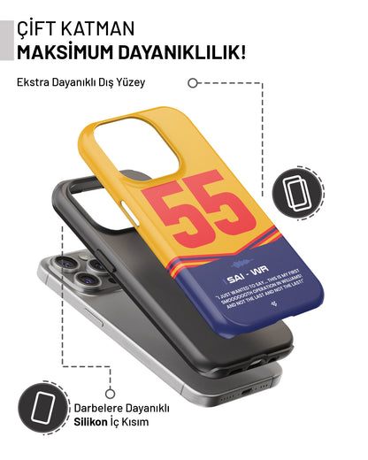 "Carlos Sainz v2 F1 2025" PROTECT Telefon Kılıfı