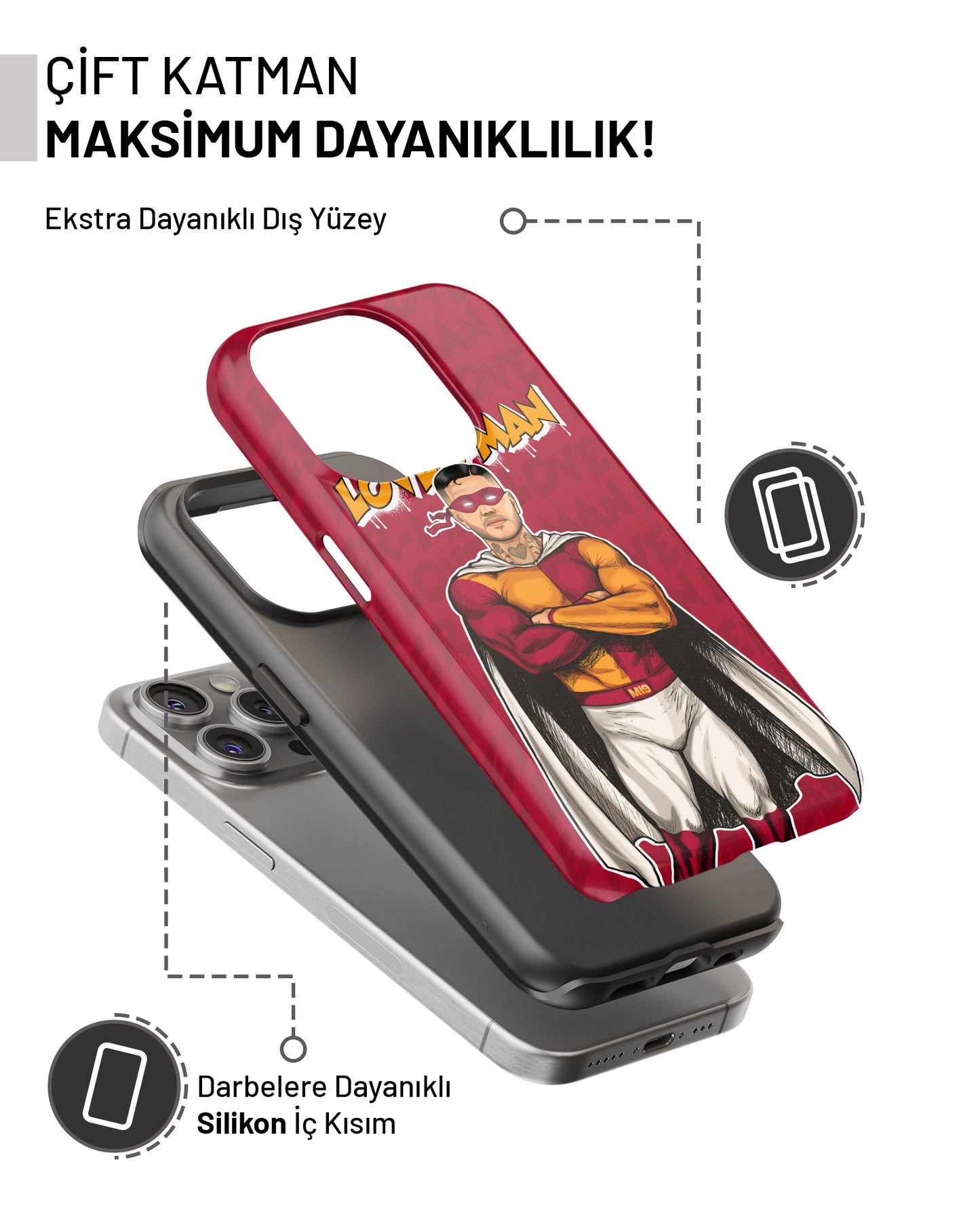 "Lover Man" PROTECT Telefon Kılıfı