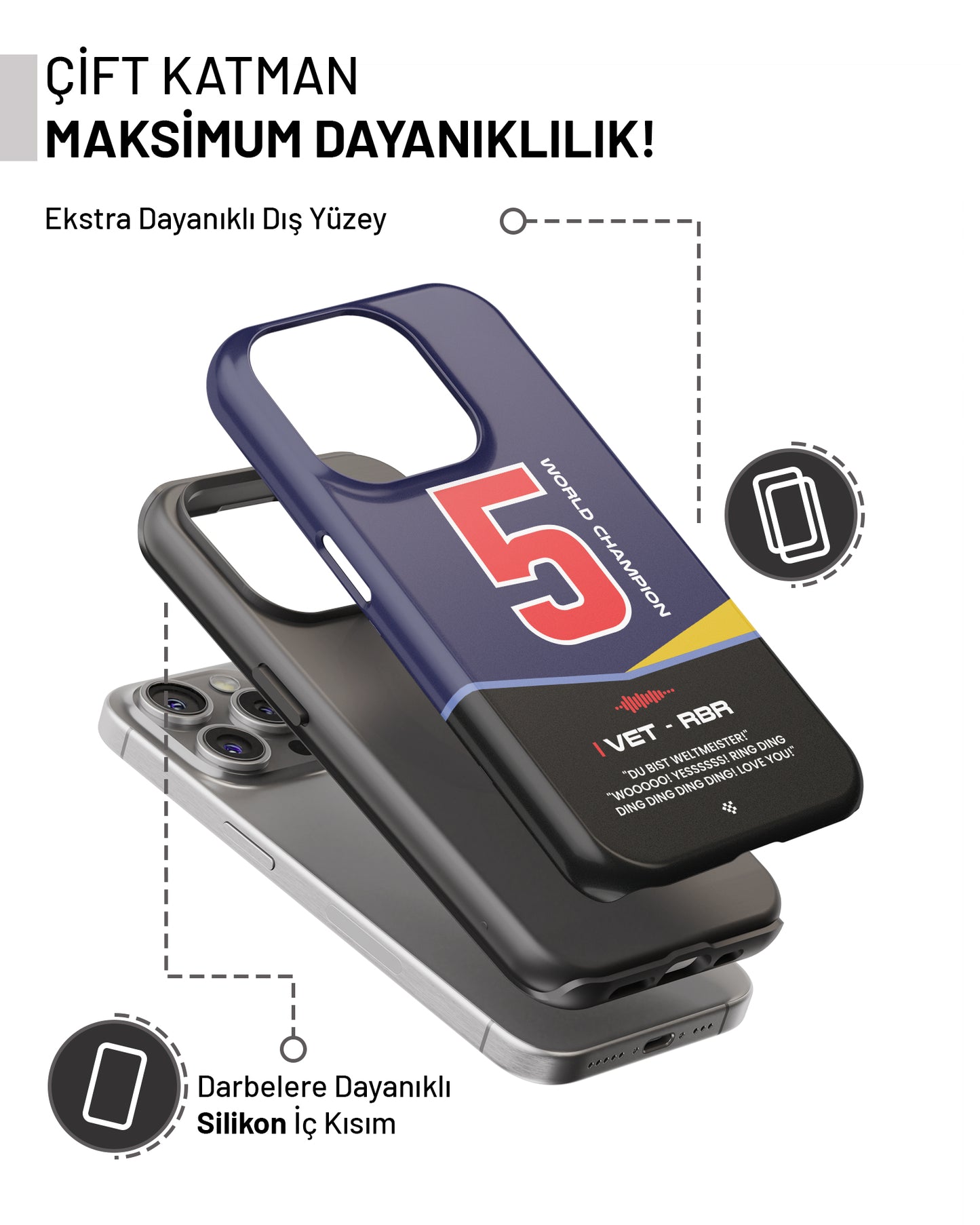 "Sebastian Vettel Legend F1 2025" PROTECT Telefon Kılıfı