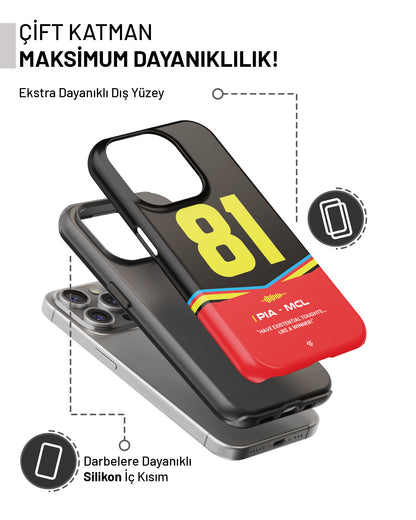 "Oscar Piastri Helmet F1 2025" PROTECT Telefon Kılıfı