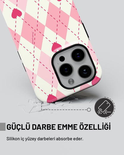 "Pembe Baklava" PROTECT Telefon Kılıfı