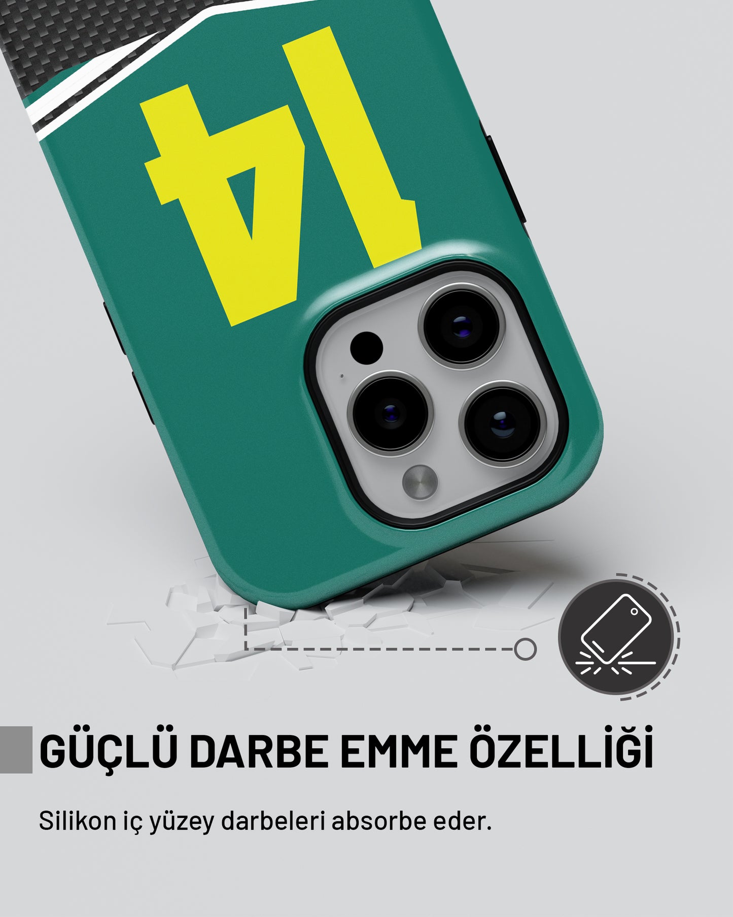 "Fernando Alonso F1 2025" PROTECT Telefon Kılıfı