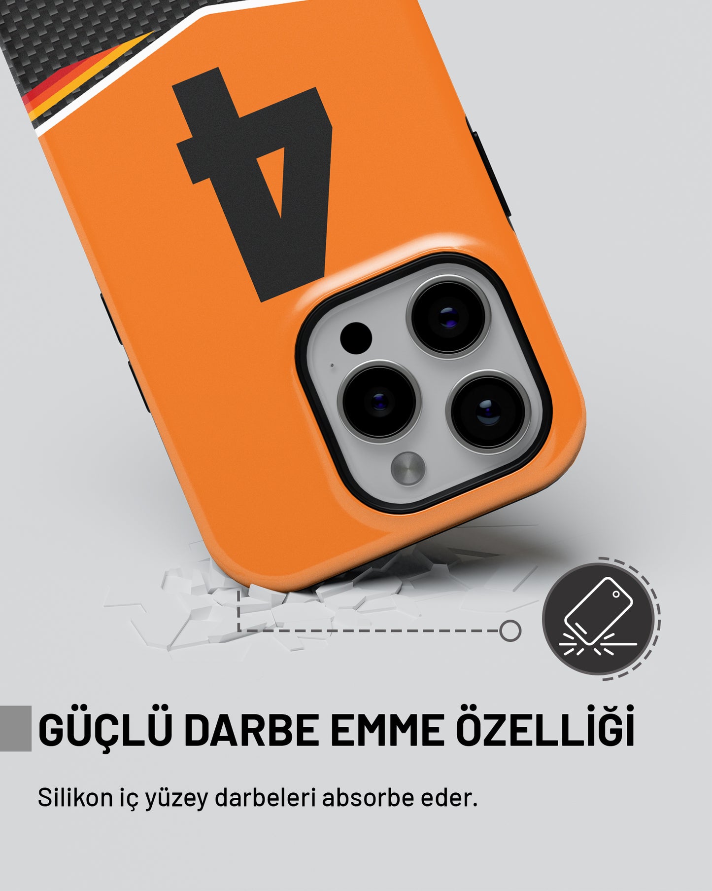 "Lando Norris F1 2025" PROTECT Telefon Kılıfı