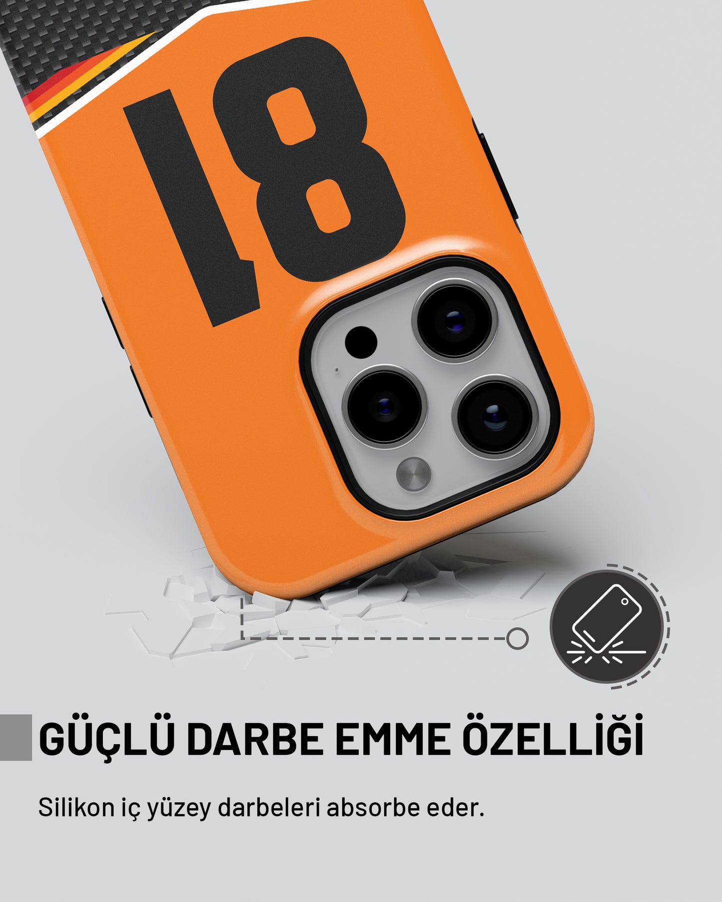 "Oscar Piastri F1 2025" PROTECT Telefon Kılıfı