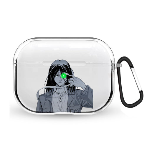 "Eren Yeager" Airpods Şeffaf Koruyucu Kılıf
