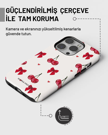 "Fiyonk Kiraz" PROTECT Telefon Kılıfı