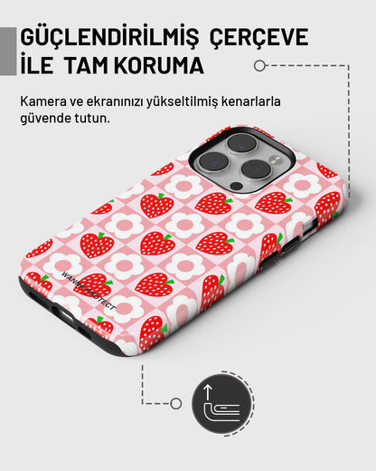 "Kiraz Papatya" PROTECT Telefon Kılıfı