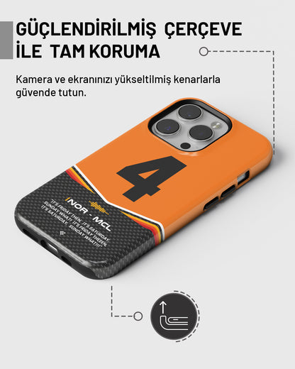 "Lando Norris F1 2025" PROTECT Telefon Kılıfı