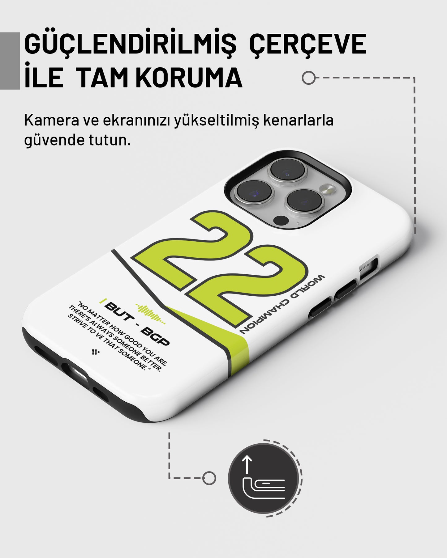 "Jenson Button Legend F1 2025" PROTECT Telefon Kılıfı