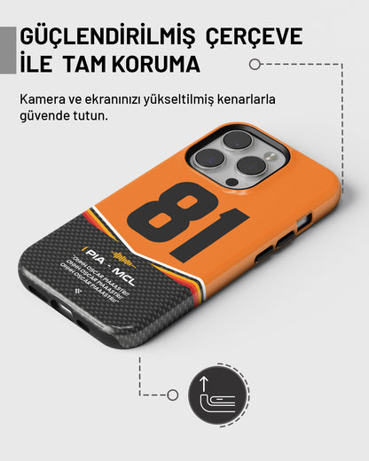 "Oscar Piastri F1 2025" PROTECT Telefon Kılıfı