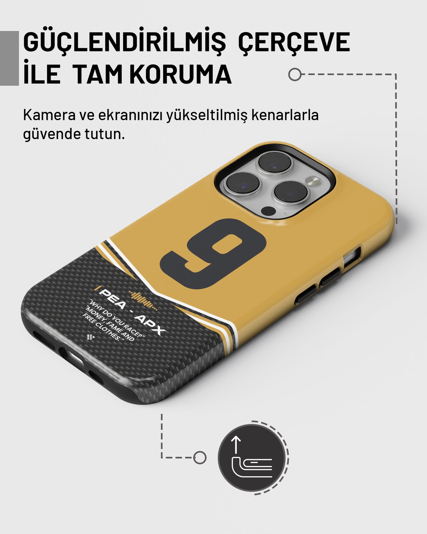 "Joshua Pearce F1 2025" PROTECT Telefon Kılıfı