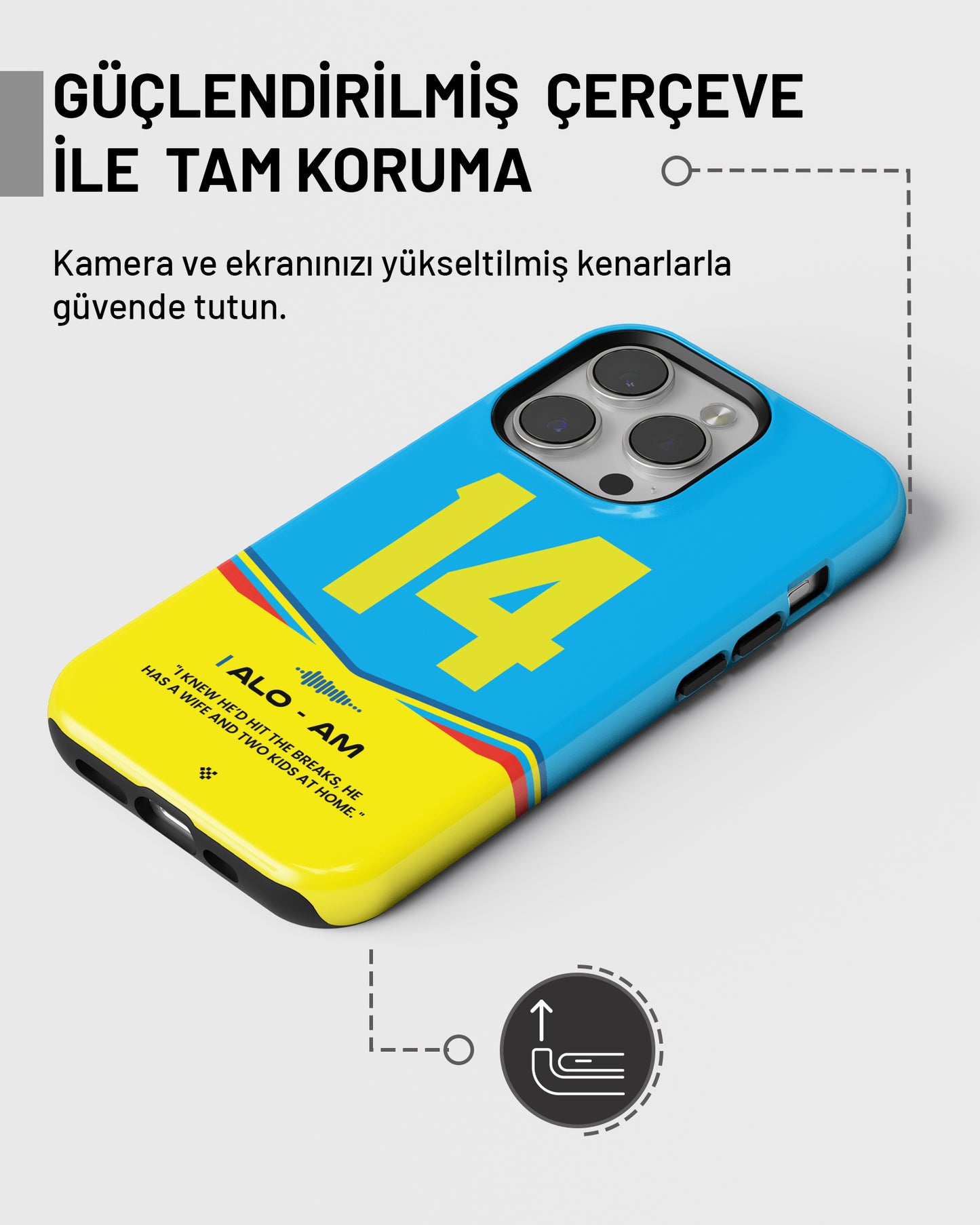 "Fernando Alonso v2 F1 2025" PROTECT Telefon Kılıfı
