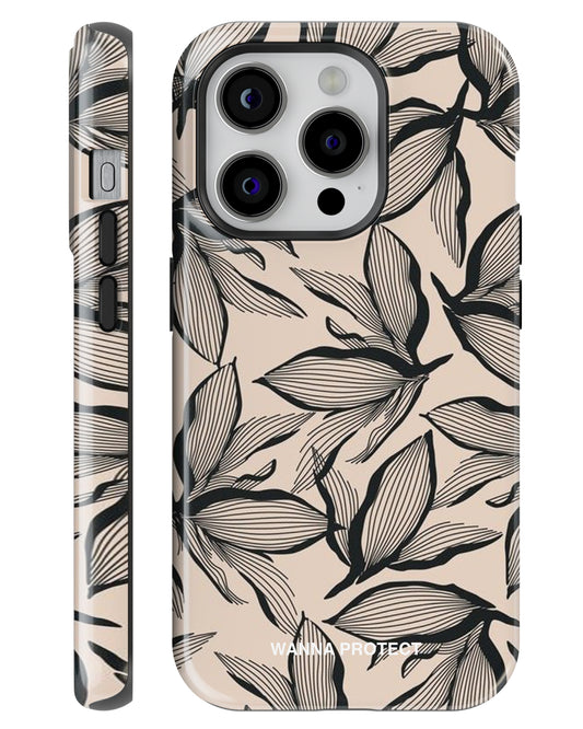 "Black Flower" PROTECT Telefon Kılıfı