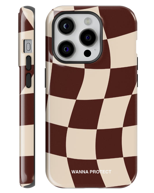 "Kahverengi Dama" PROTECT Telefon Kılıfı
