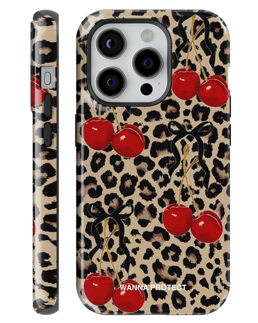 "Leopar Cherry" PROTECT Telefon Kılıfı
