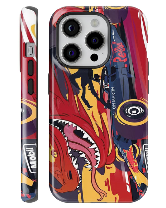 "Red blue" PROTECT Telefon Kılıfı