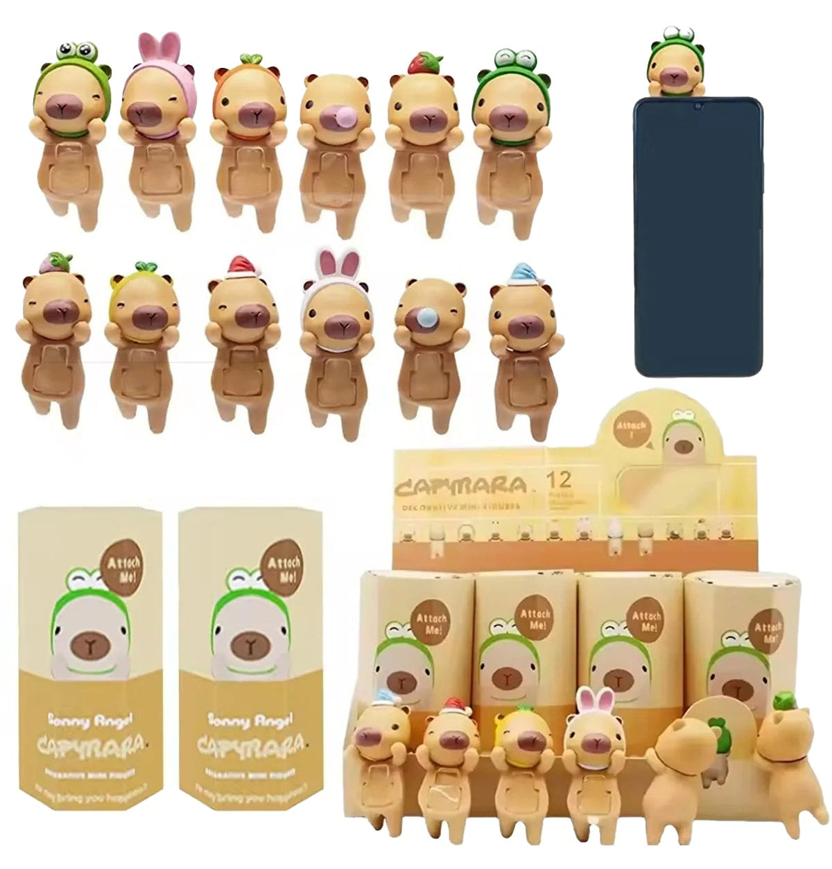 Sonny Angel Kapibara Serisi 1 Adet Sürpriz Kutu