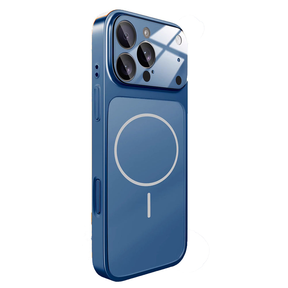 "Lacivert" AG Glass Telefon Kılıfı (17 Pro Max Görünümlü)