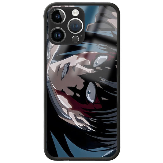 "Levi Ackerman" Cam Telefon Kılıfı