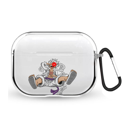 "Luffy Gear 5" Airpods Şeffaf Koruyucu Kılıf