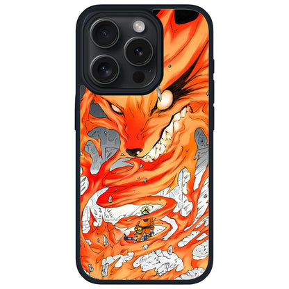 "Naruto x Kurama 2" Siyah İmpact Telefon Kılıfı