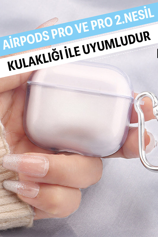 Airpods Pro Şeffaf Koruyucu Kılıf