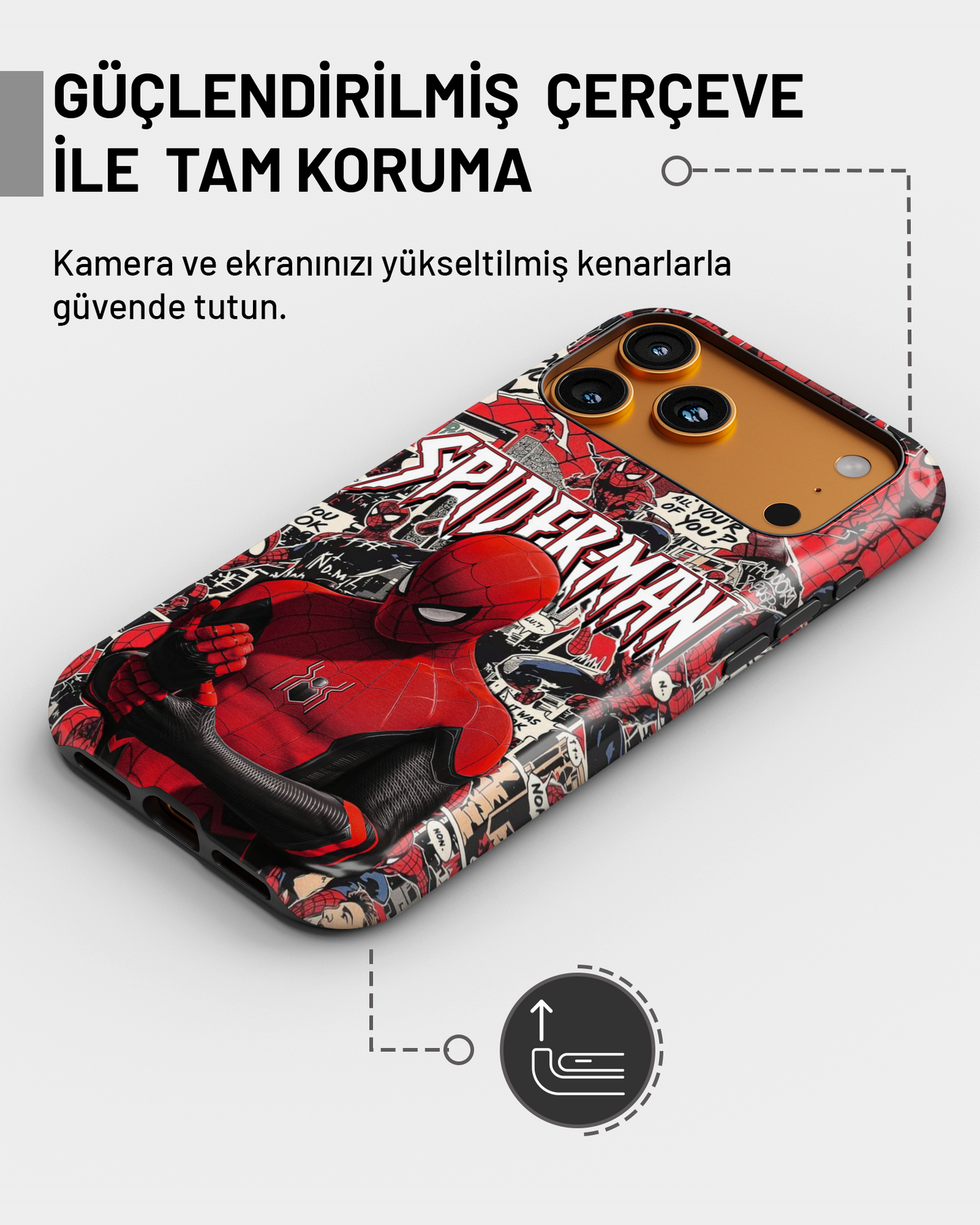 "Spiderman" PROTECT Telefon Kılıfı