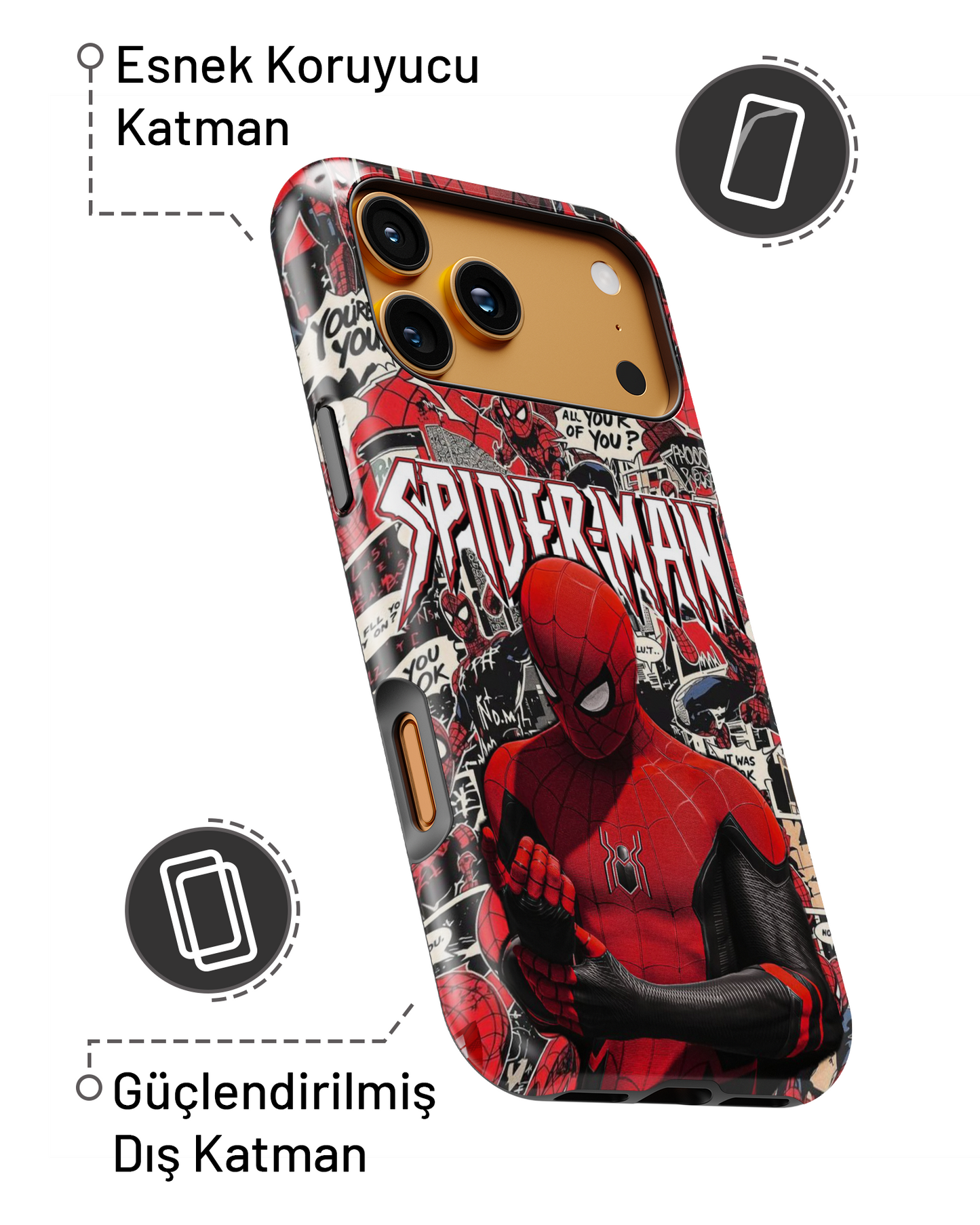 "Spiderman" PROTECT Telefon Kılıfı