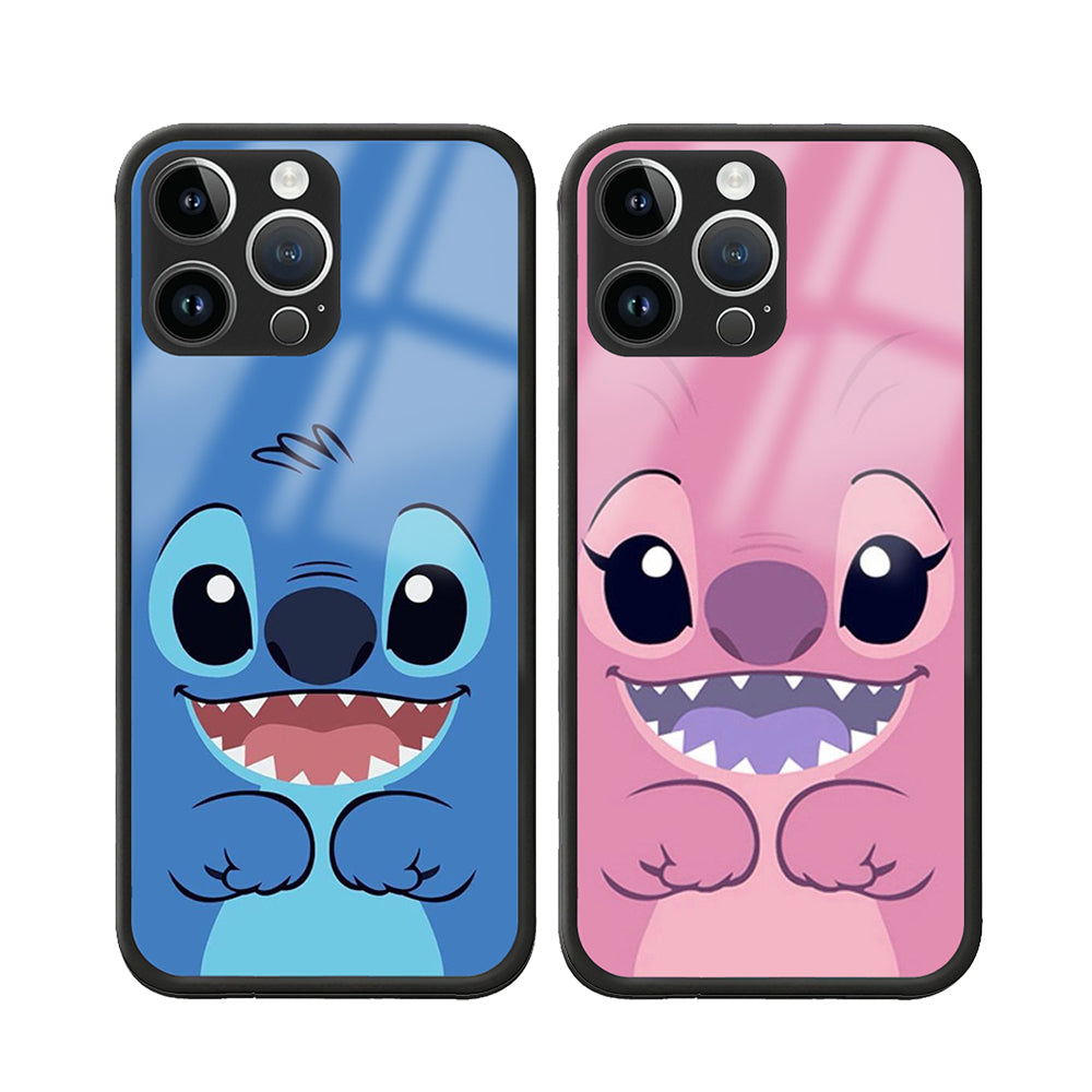 "Stitch & Angel" Couple Cam Telefon Kılıfı