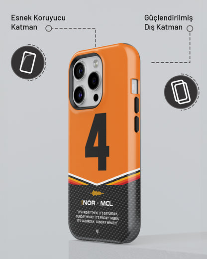 "Lando Norris F1 2025" PROTECT Telefon Kılıfı