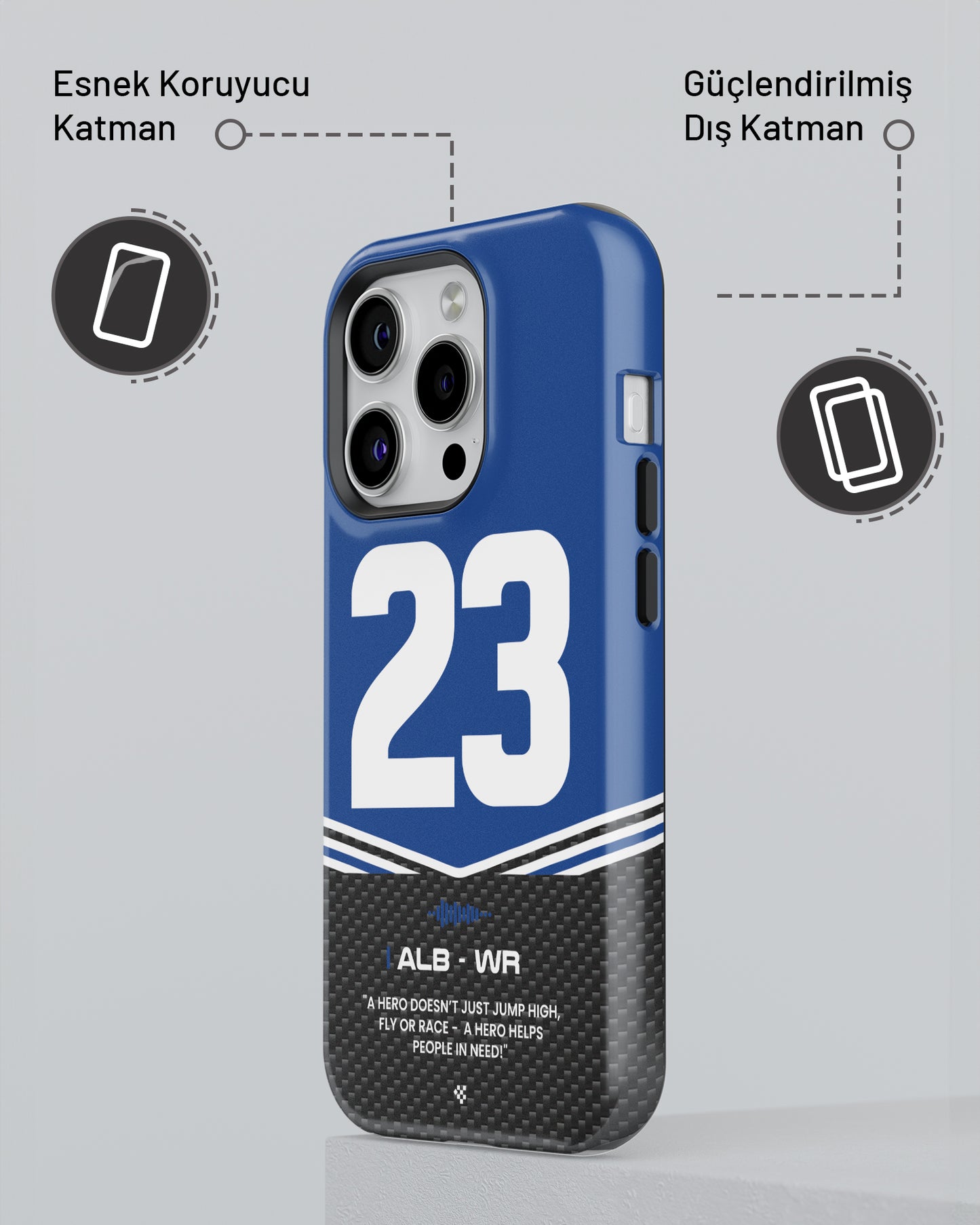 "Alexander Albon F1 2025" PROTECT Telefon Kılıfı