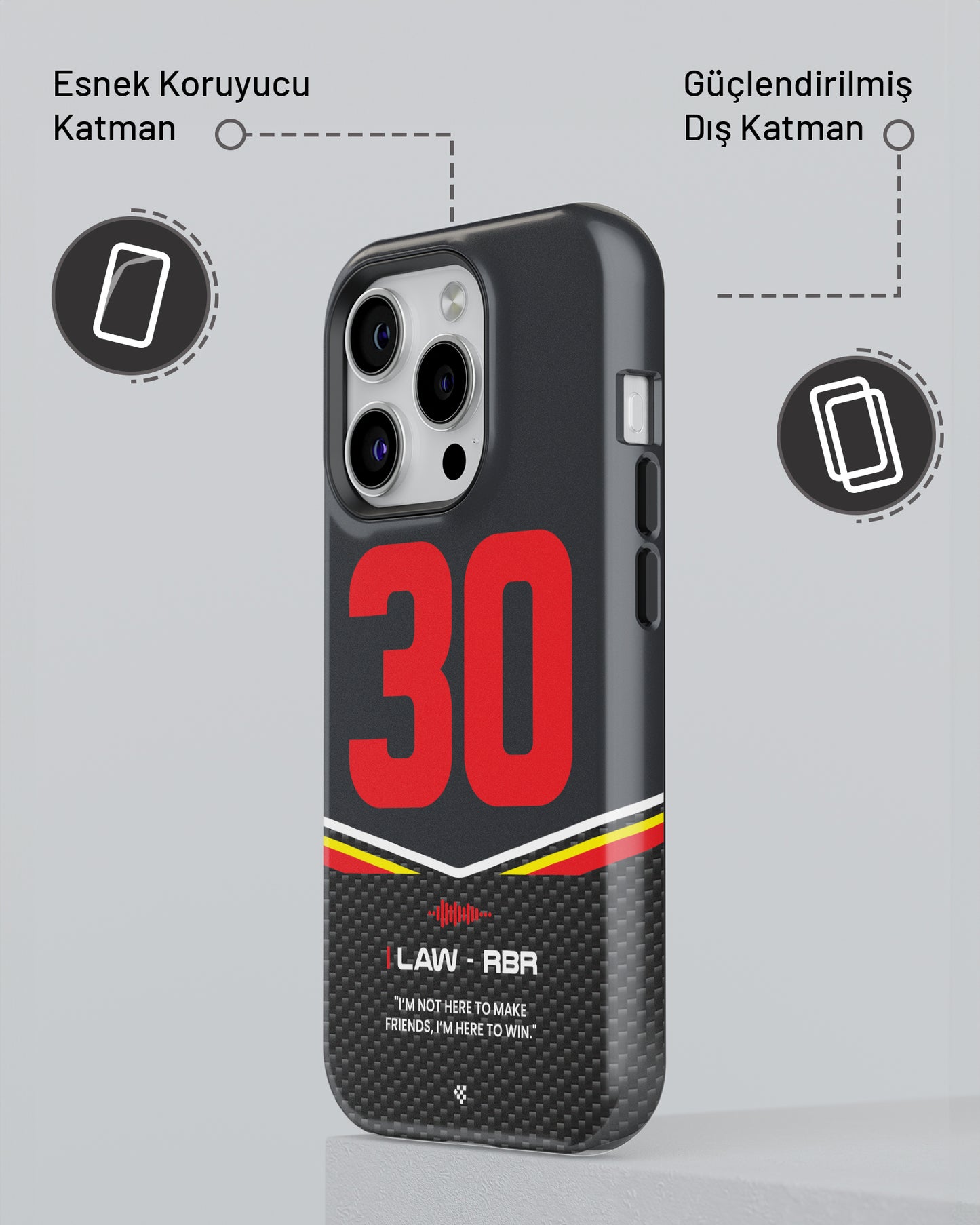 "Liam Lawson F1 2025" PROTECT Telefon Kılıfı