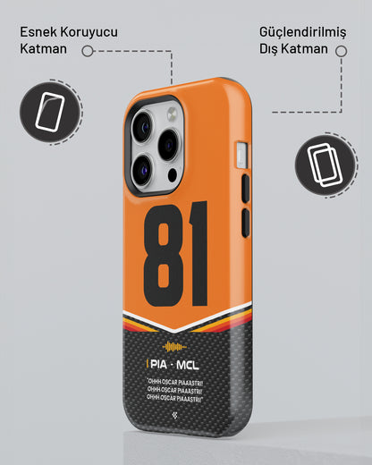 "Oscar Piastri F1 2025" PROTECT Telefon Kılıfı