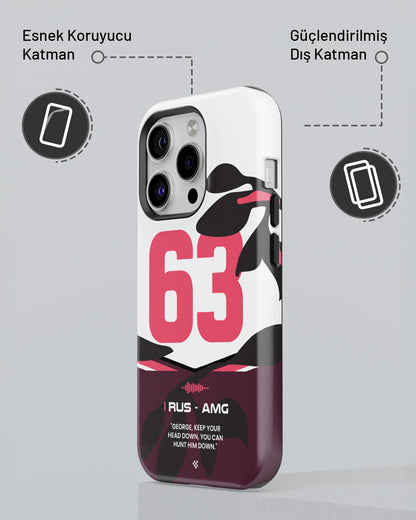"George Russell v2 F1 2025" PROTECT Telefon Kılıfı
