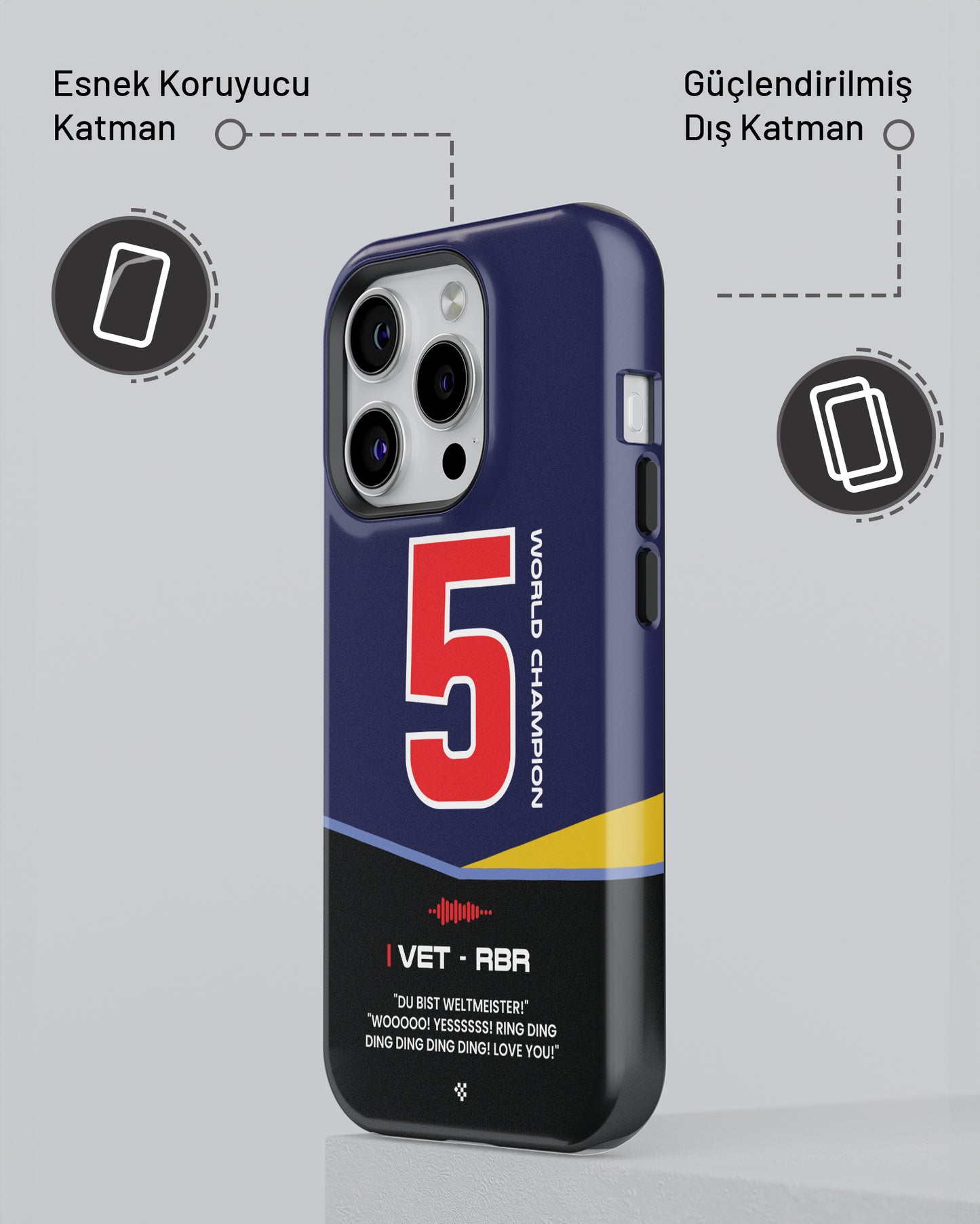 "Sebastian Vettel Legend F1 2025" PROTECT Telefon Kılıfı