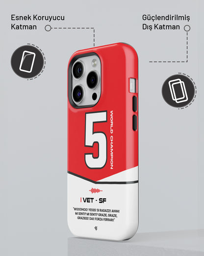 "Sebastian Vettel v2 Legend F1 2025" PROTECT Telefon Kılıfı